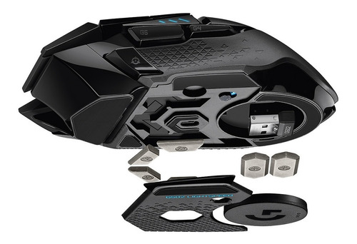 Mouse Gamer G502 Lightspeed Original Inalámbrico Logitech G Color Negro
