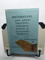 Comprar Matemáticas Para Futuros Ingenieros, Contadores, Médicos Y L