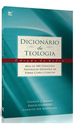 Dicionário De Teologia  Bolso Vida