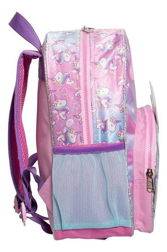 Mochila Escolar Infantil Ruz Onix Rosa Ónix
