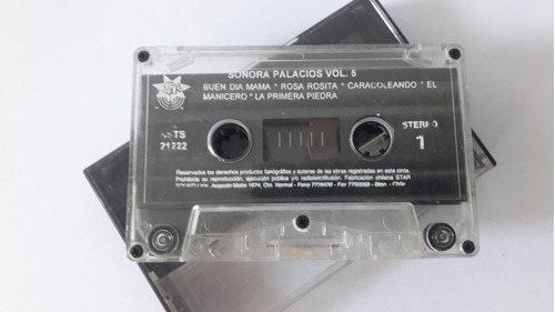 La Sonora Palacios Cassette Musical Original (sin Caratula)