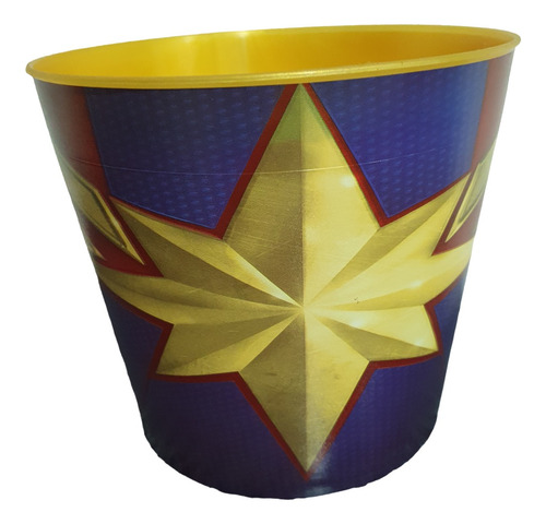 Balde De Pipoca Capitã Marvel Cinemark (ccxp19)