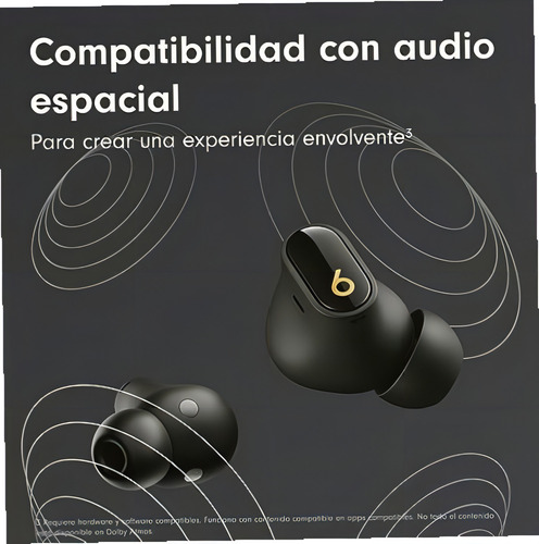 Beats Studio Buds + | Audífonos Inalámbricos De Verdad Con Color Negro/Oro