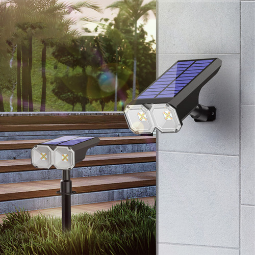 Luces Solares Led Para Exteriores, Focos De Paisaje Terrestr