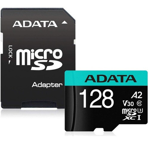 Imagen 5 de 10 de Memoria Micro Sd 128gb Clase 10 Adata Pro Uhs-i3 V30s
