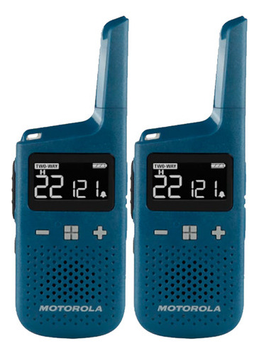 Radio 2 Vías Motorola Talkabout T383 40km 22 Canales Ip54 -