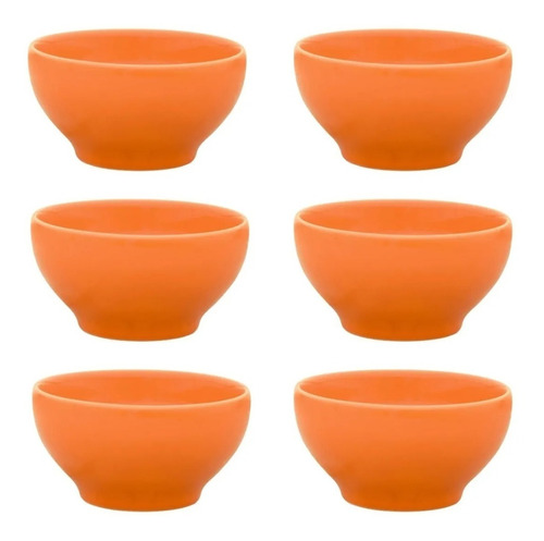 6 Bowls Ceramica Oxford  Cerealero Sopa Tazon 600ml