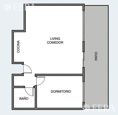 Imagen 10 de 10 de Venta De Departamento Tipo Casa En 1º Piso Con Patio En Villa Dominico (26243)