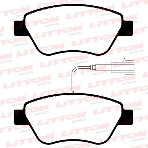 Pastilla De Freno Delantera Fiat Siena Mod. 02/