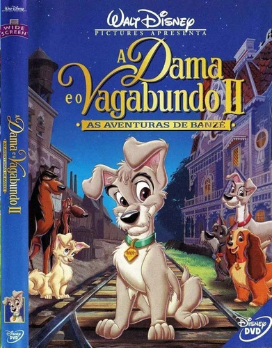 Dvd A Dama E O Vagabundo Ii - Original & Lacrado