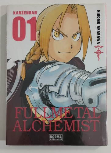 Fullmetal Alchemist 1 Al 6 Kanzenban Sobrecubierta(norma Ed)