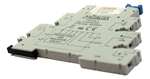 Interface Acoplador Relé 1 Rev 6a 24v - Prz-1r-24 - Metaltex