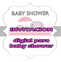 Comprar Video Invitación Digital Virtual Para Baby Showers