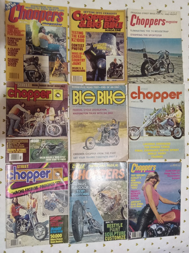 Revistas Chopper Años 70s En Ingles