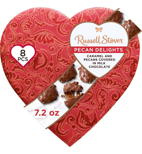 Russell Stover Caja Chocolate Caramelo Pecan Delights 204g