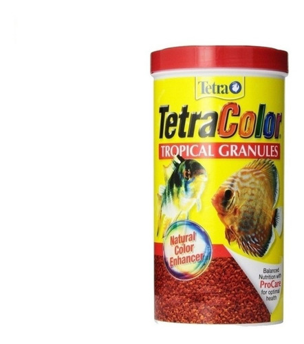 Tetra Color X 300 Gr Comida Peces Tropicales Rosario
