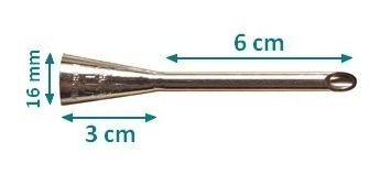 Imagen 2 de 5 de Boquilla De Relleno Chica 6cm Parpen