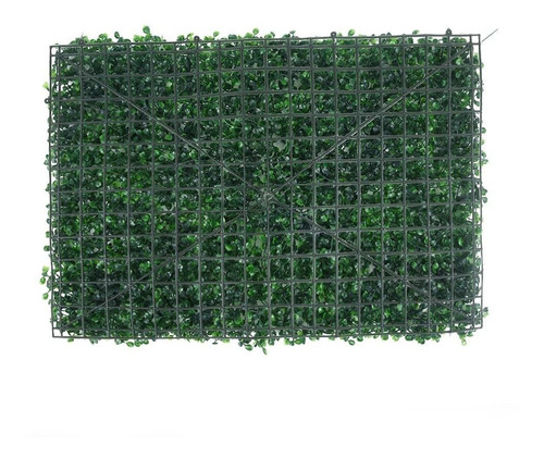 Imagen 3 de 3 de Panel Cesped Pasto Brojo Artificial Pared Jardin 60x40cm Gto