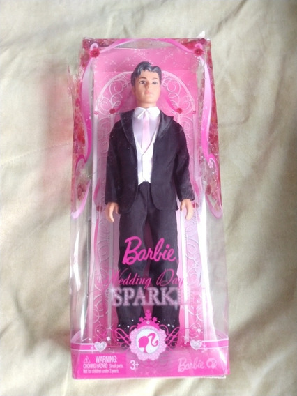 Barbie Dia De La Boda Wedding Day Sparkle Ken Muñeca (2008 