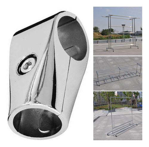 , Conector Tubería Tubo En T 4x 25 Mm Aluminio Para