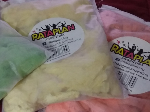 Confetti Fluo Almohada Rataplan.