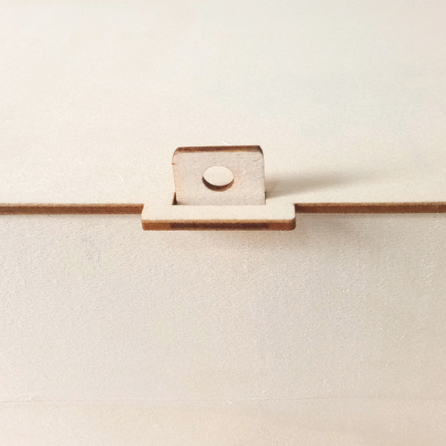 Imagen 5 de 6 de Diy De Madera Boda Buzón Mensaje Caja Con Bloquear Rústico H