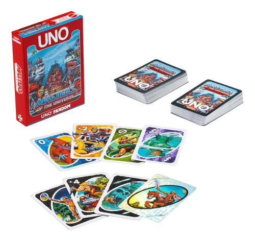 Uno Fandom Motu (masters Of The Universe) Juego Uno