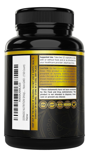 Shilajit 10000 Aumenta Energía Mejora La Función Cognitiva