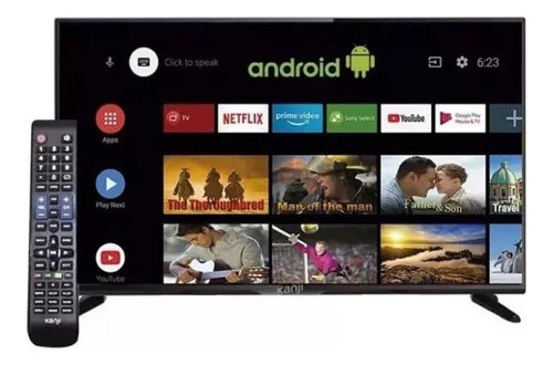 Imagen 6 de 8 de Smart Tv 32 Kanji Hd Con Android Tv Hey Google Con Garantia
