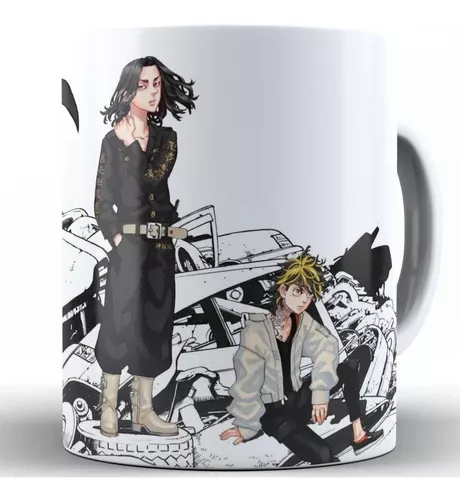 Caneca Tokyo Revengers Personagens Anime Mangá 325 Ml