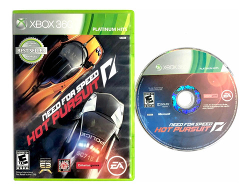 Need For Speed Hot Pursuit - Juego Original Xbox 360 Fisico