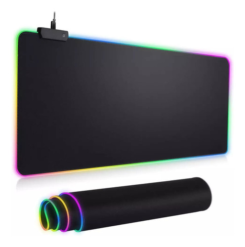 Mouse Pad Rgb Gamer 80cm De Largo Con Led Multicolor