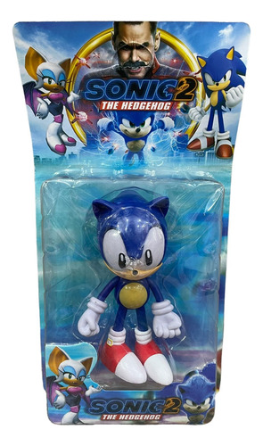 Muñeco Sonic 2 The Hedghehog X1 Personaje A Elección