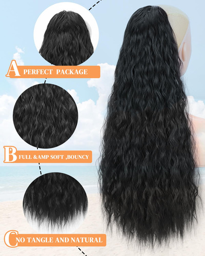 Stamped Glorious Extensión De Cola De Caballo Para Mujeres N