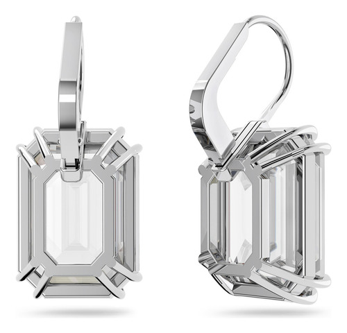 Pendientes Swarovski Millenia Drop Con Cristal Octagonal Tra