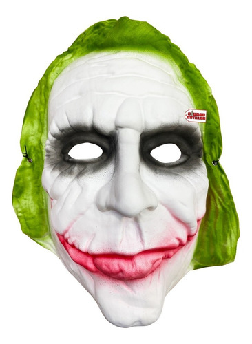 Máscara Joker Guasón Disfraz Halloween - Ciudad Cotillón