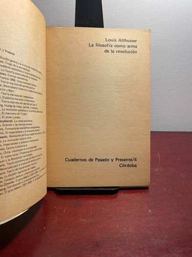 Louis Althusser La Filosofía Como Arma De La Revolución 1972 (Usado)