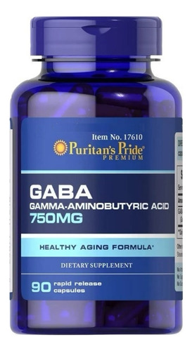 Gaba 750mg Americana Pura Sin Gluten