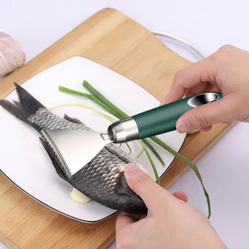 Cleaner De Escala De Pescado Herramienta Escaladora Para Pes