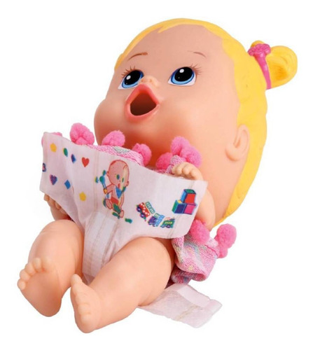 Boneca Little Dolls Come Come Com Acessórios- Divertoys