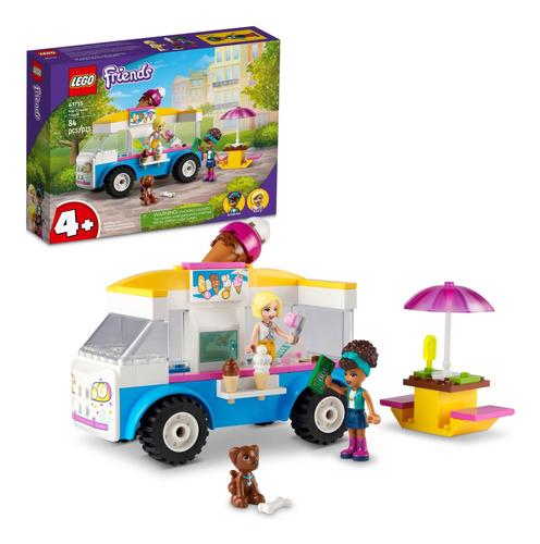 Lego Friends Ice-cream Truck Juguete 41715 Set De Vehículos