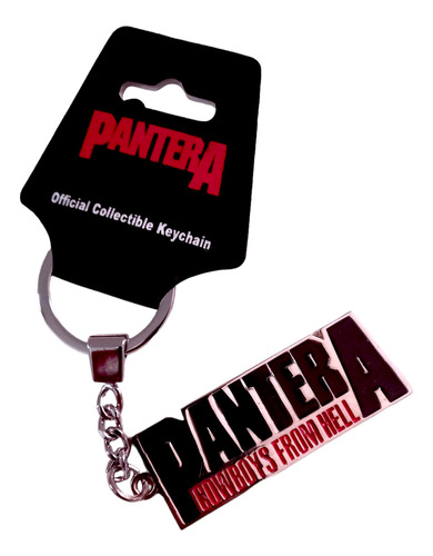 Llavero Metalico Pantera Thrash Banda