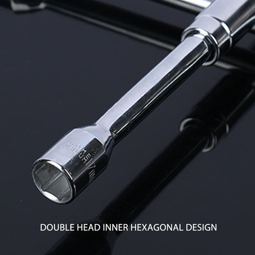 Llave De Tuercas Plegable14'' 4 Vías Para Auto Camión Suv