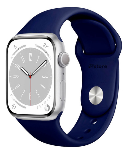 Correa Compatible Apple Watch 42mm / 44mm / 45mm Azul Oscuro