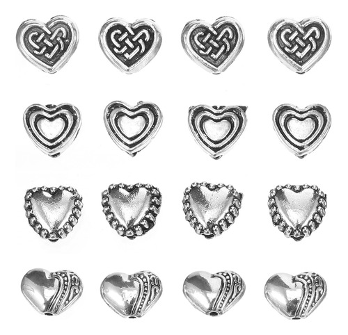 Accesorios De Perlas Sueltas En Forma De Corazón Para Bricol