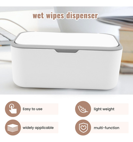 Dispensador De Toallitas Húmedas H8wet, Caja De Almacenamien