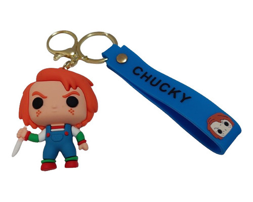 Chucky - Child's Play - Llavero De Goma