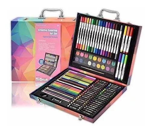 GENERICO Kit Para Dibujo 32 Piezas Profesional Estuche Set Lápices