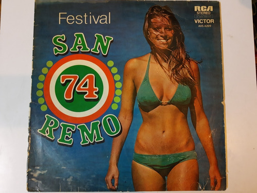 Vinilo 5590 - Festival De San Remo 1974 