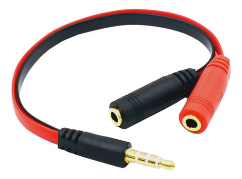 Cable Adaptador Miniplug Macho A 2 Miniplug Hembra Ps4 Audio